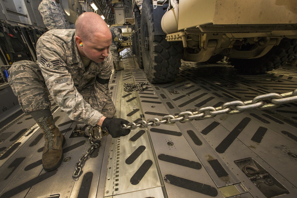 Joint Aerial Port and Army mobility exercise