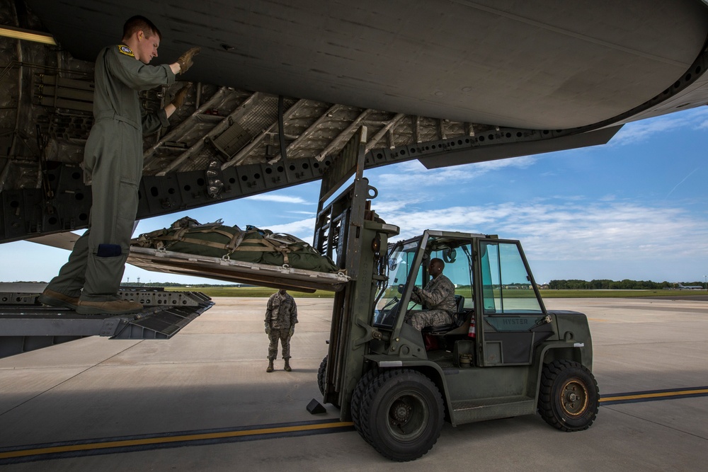 Joint Aerial Port and Army mobility exercise