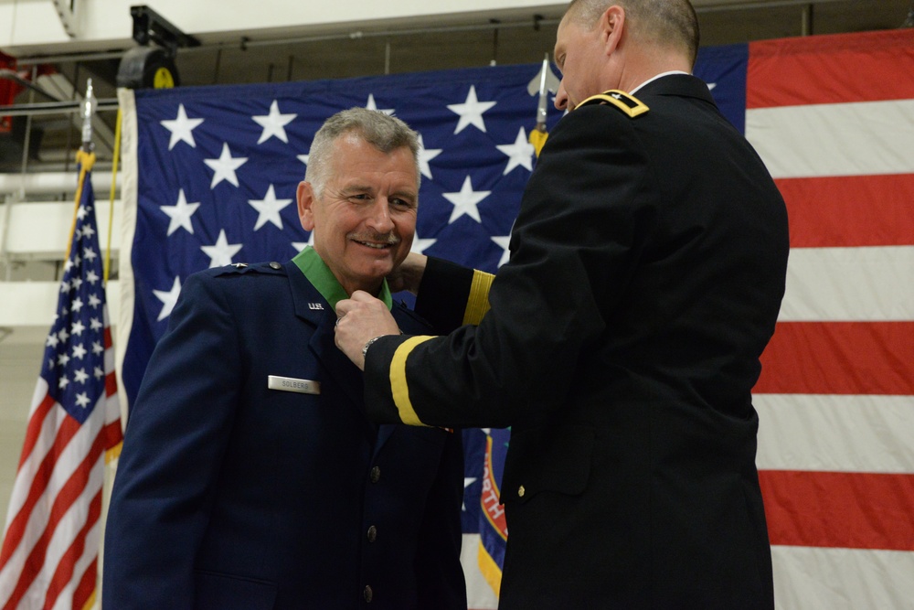 Brig. Gen. Ron Solberg retires from the N.D. Air National Guard