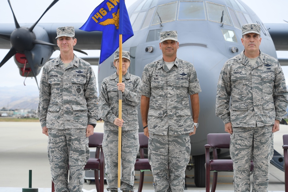 146th Airlift Wing Change of Command