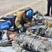 Chinook Helicopter Practices at Camp Walker