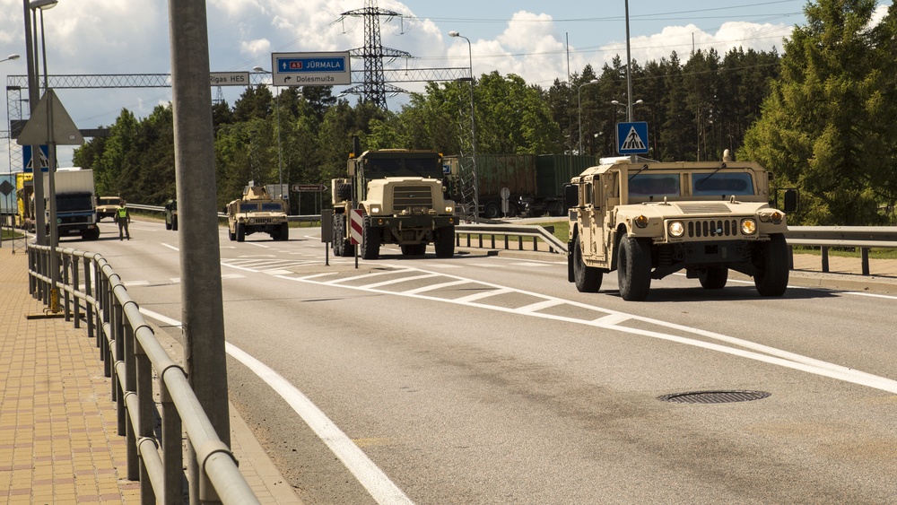 Saber Strike 17 Convoy