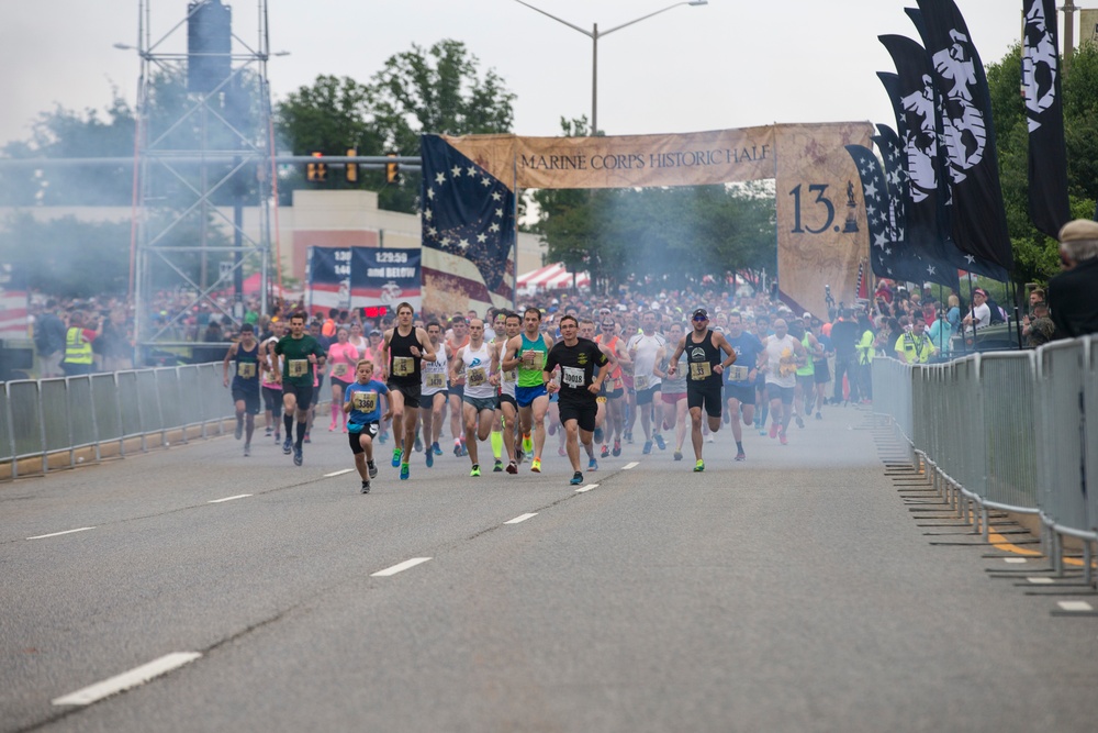 2017 Marine Corps Marathon Historic Half
