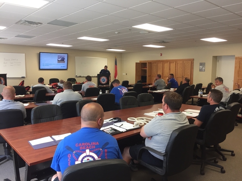 Local agencies take part in NASBLA Training at Station Oak Island, NC