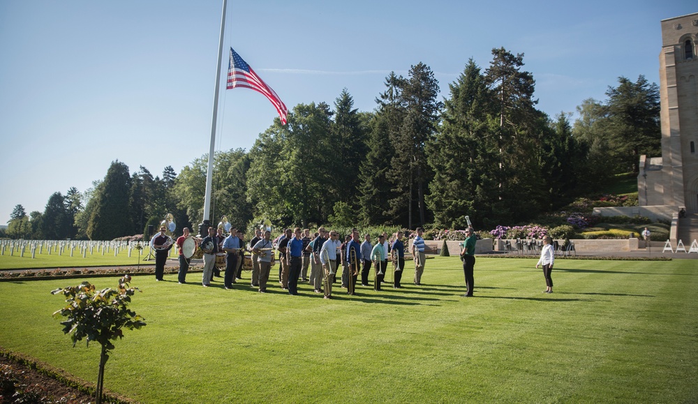 1st Marine Division Band Tours Europe