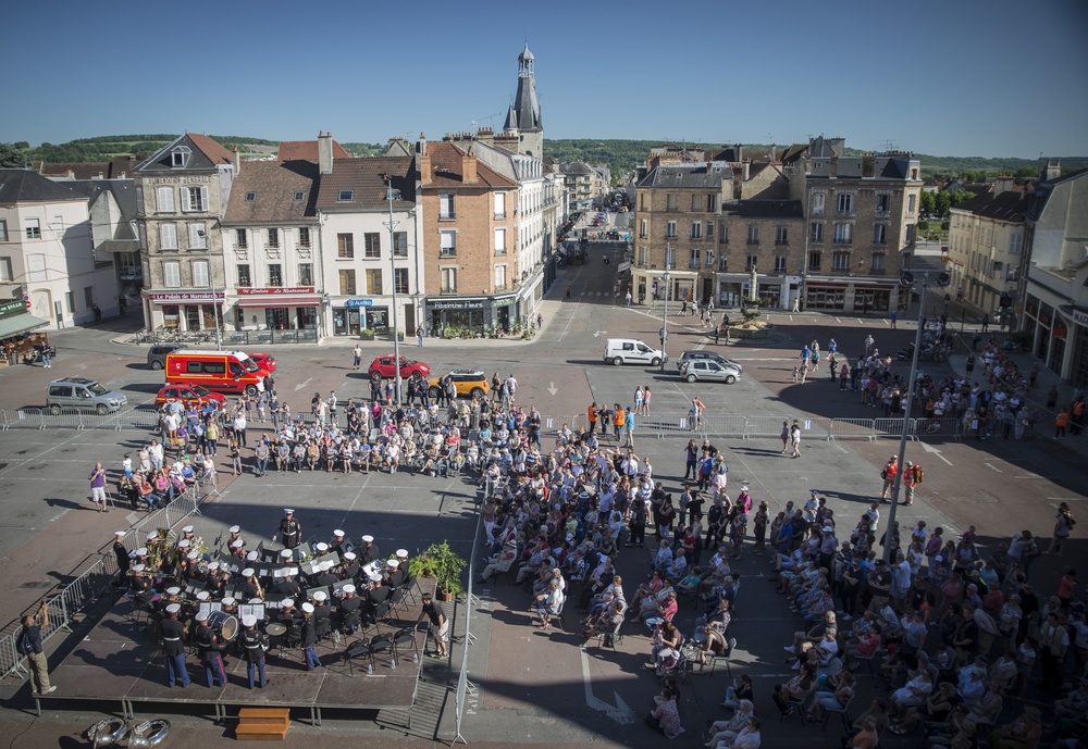 1st Marine Division Band Tours Europe