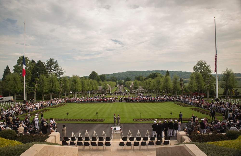 French Memorial Day Ceremony