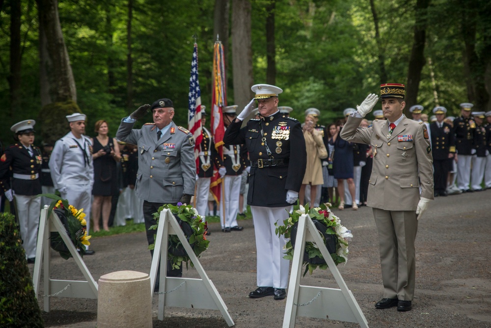 French Memorial Day Ceremony