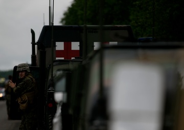 Saber Strike 17: Convoy Movement