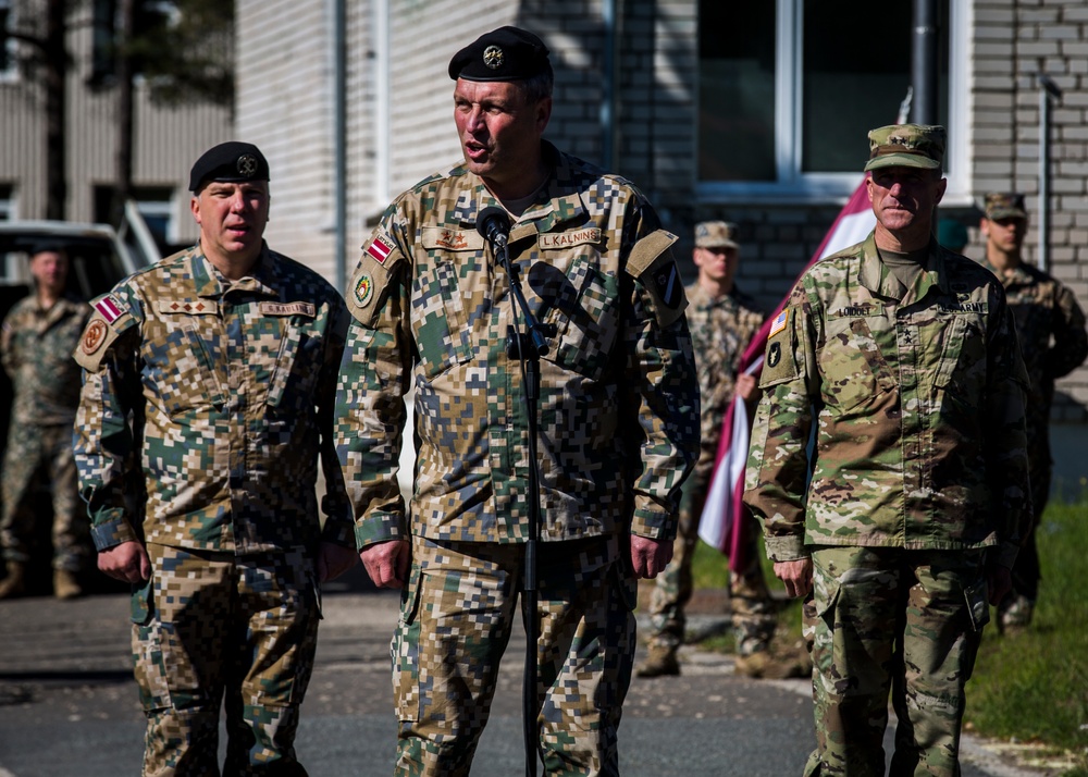 Saber Strike 17 Opening Ceremony
