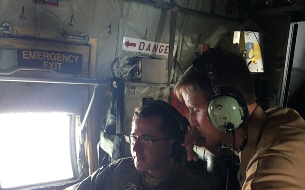 Hurricane Hunters take part in U.S. Navy operational demonstration