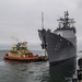 USS Princeton Departs Naval Base San Diego