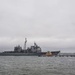 USS Princeton Departs Naval Base San Diego