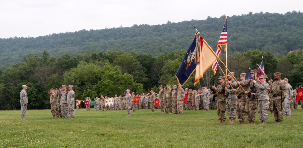 213th Regional Support Group Change of Responsibility