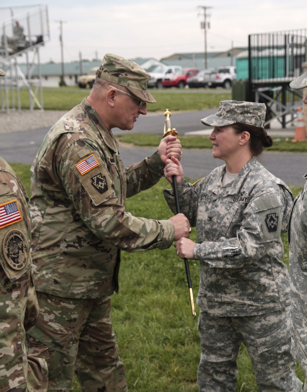 213th Regional Support Group Change of Responsibility