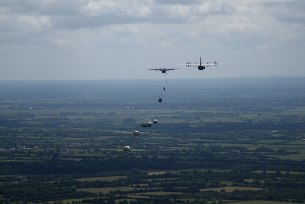 815th crews dropped paratroopers near Sainte-Mère-Église for DDay 73
