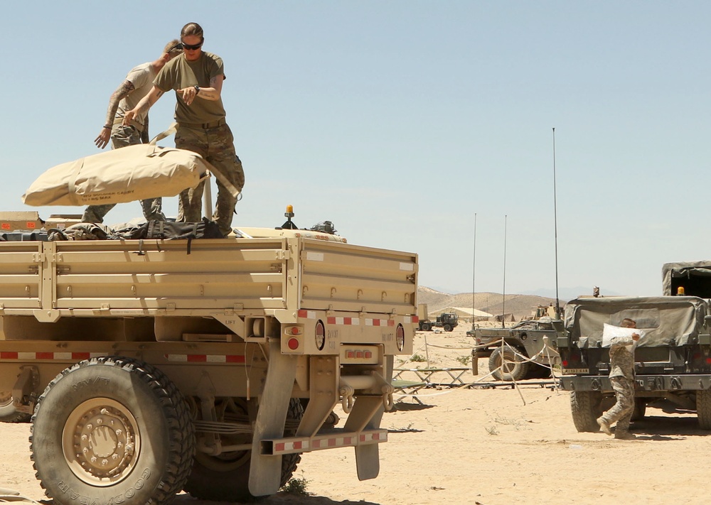 Off-loading in the heat