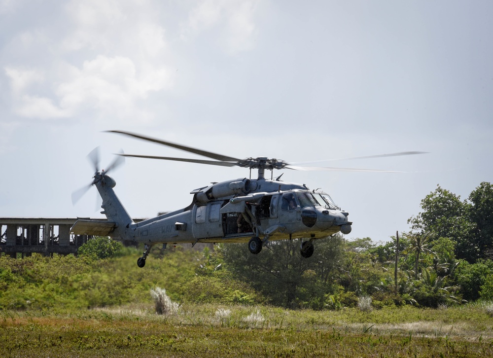 U.S. Air Force, U.S. Army and U.S. Navy conduct first combat search and rescue exercise on Guam