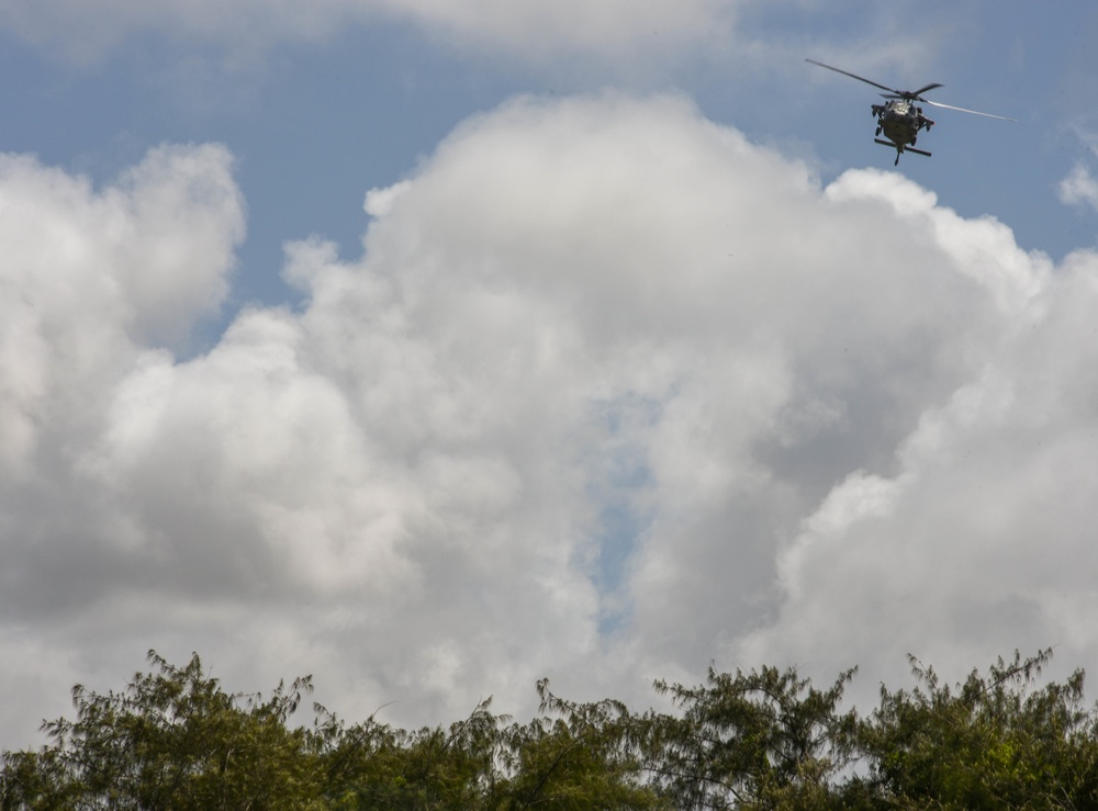 U.S. Air Force, U.S. Army and U.S. Navy conduct first combat search and rescue exercise on Guam