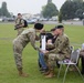 Allied Forces North Bravo Company's Change of Command ceremony