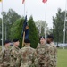 Allied Forces North Bravo Company's Change of Command ceremony