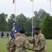Allied Forces North Bravo Company's Change of Command ceremony