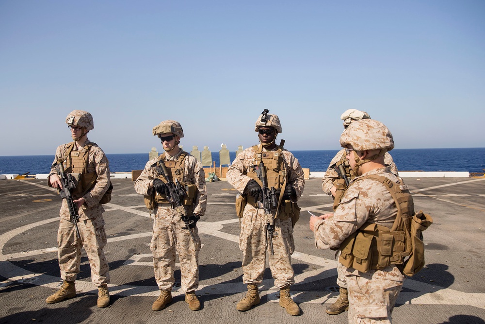 24th MEU deck shoot