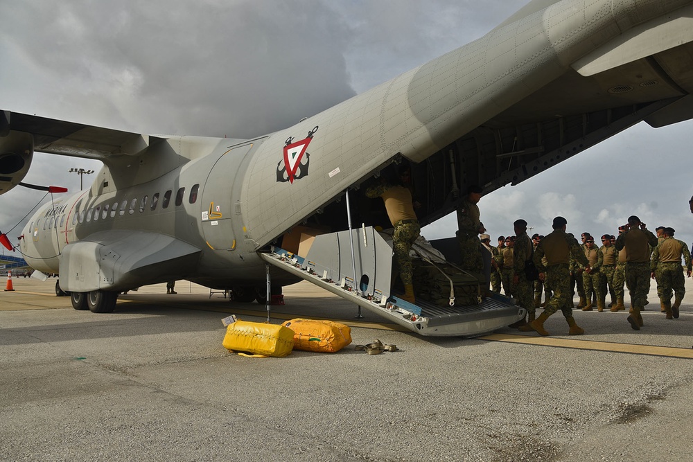 Mexican Naval Special Forces arrive in Barbados for Tradewinds 2017