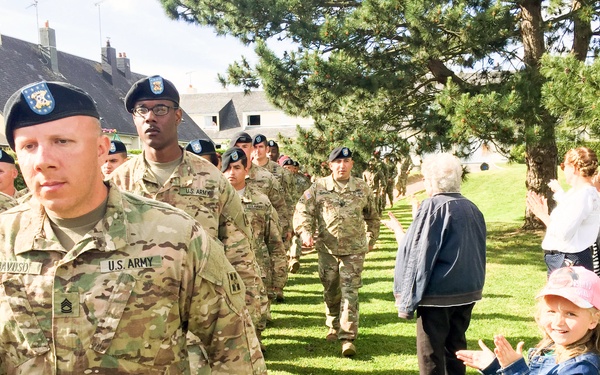 4th Infantry Division commemorates 73rd anniversary of D-Day in Montebourg, France