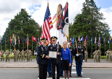CSA hosts retirement ceremony iho Lt. Gen. Stephen Lanza
