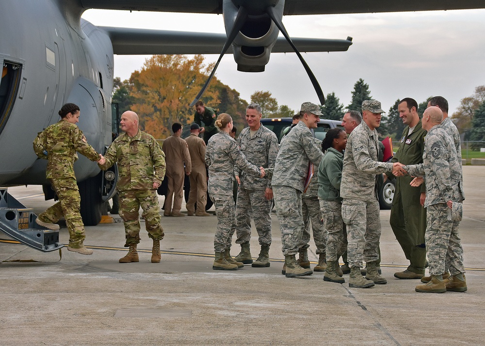 143 AW Airmen Return Home