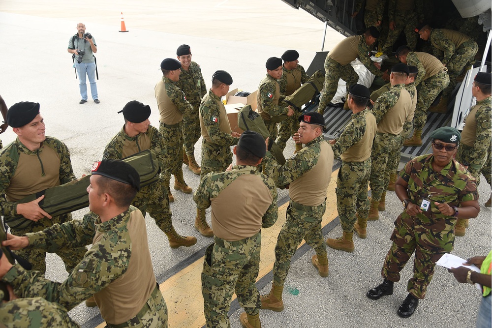 Mexico's Naval Special Forces arrive in Barbados  for Tradewinds 2017