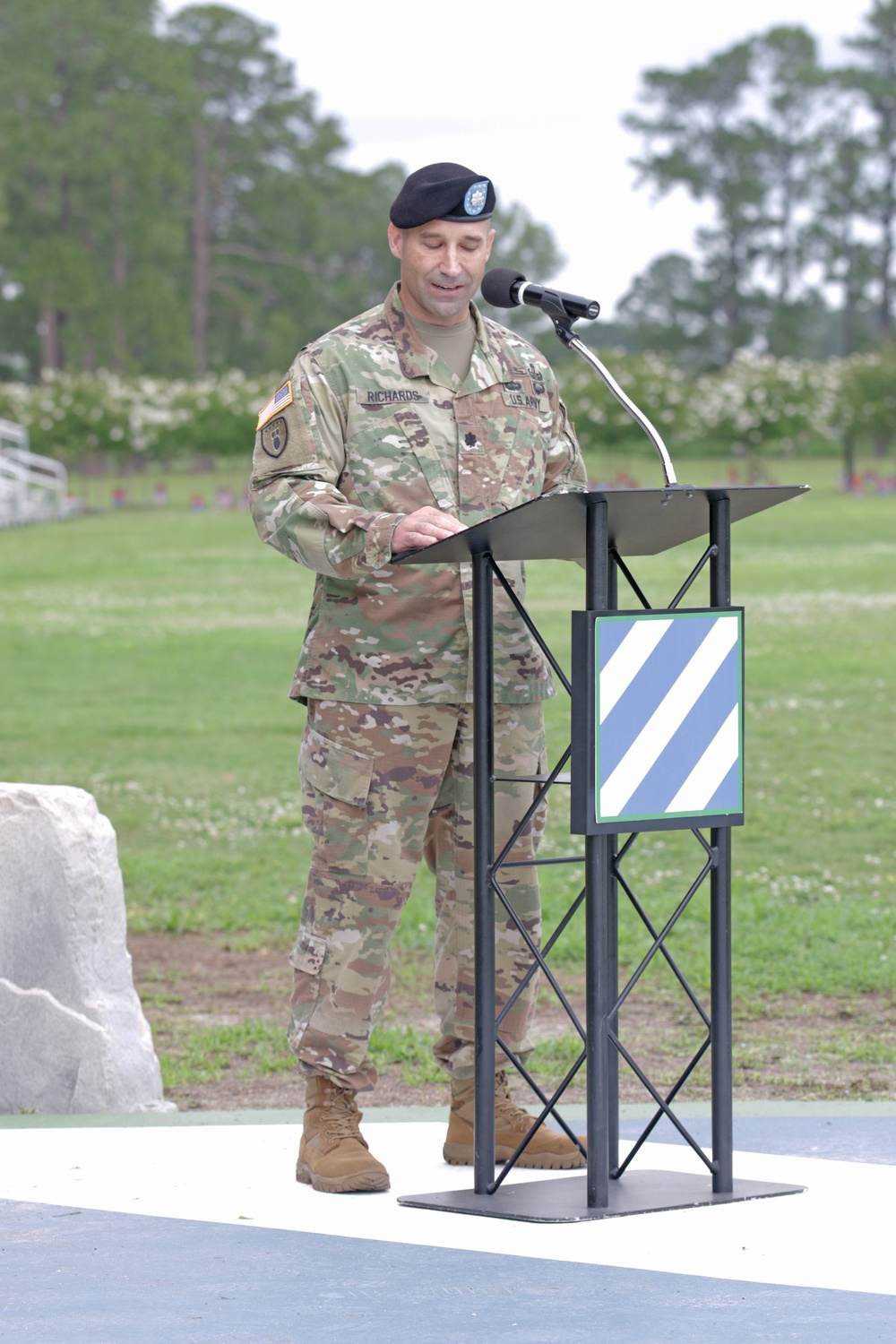 Legion Battalion from 3rd Infantry Division welcomes new commander