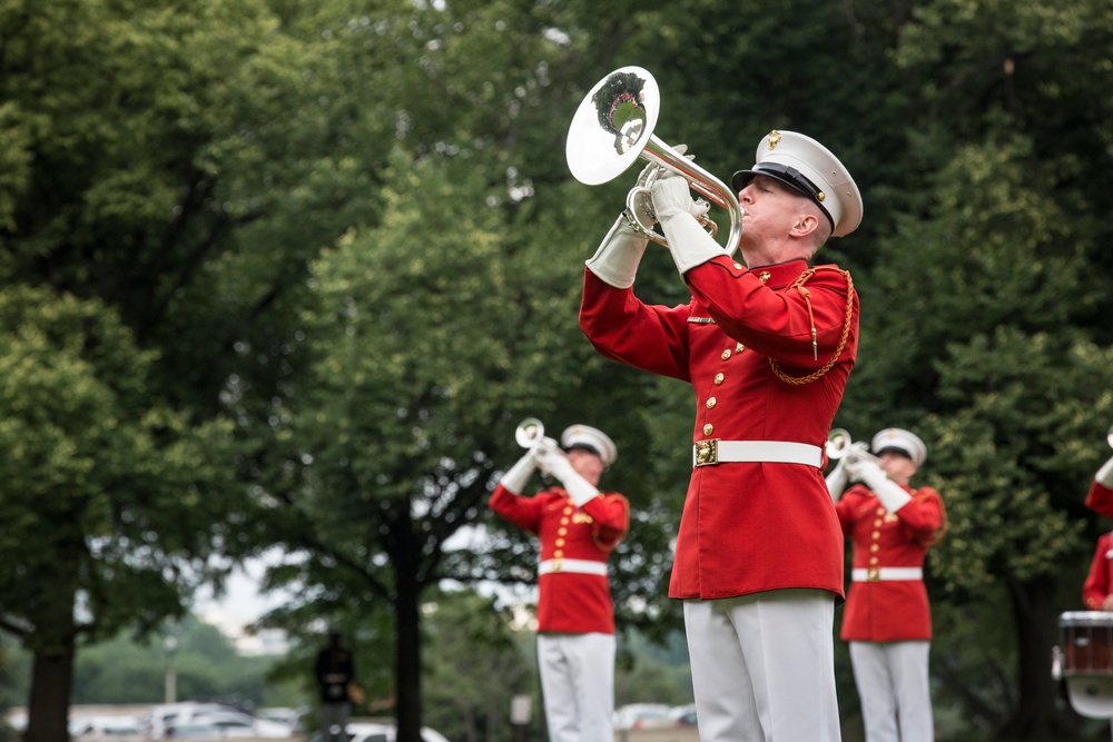 Marine Barracks Washington Sunset Parade May 30 2017