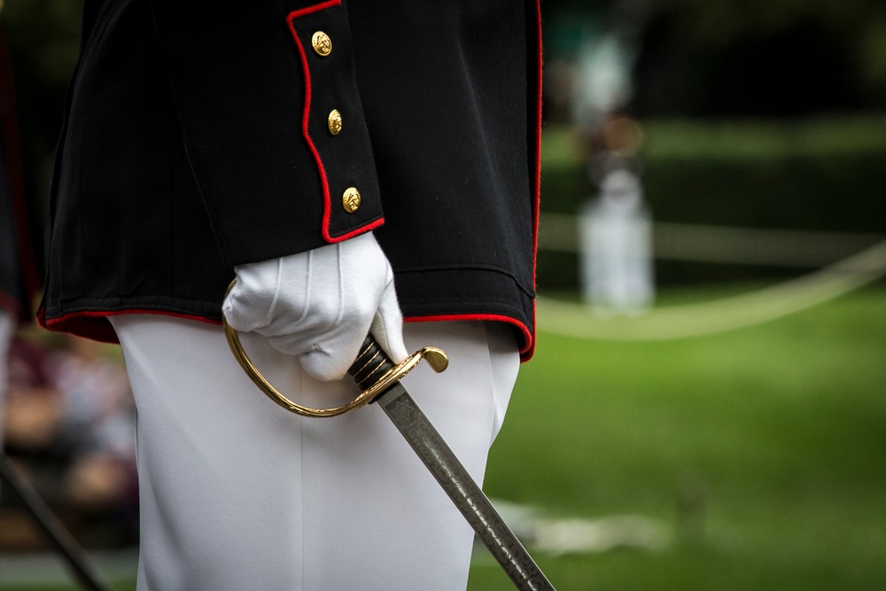 Marine Barracks Washington Sunset Parade May 30 2017