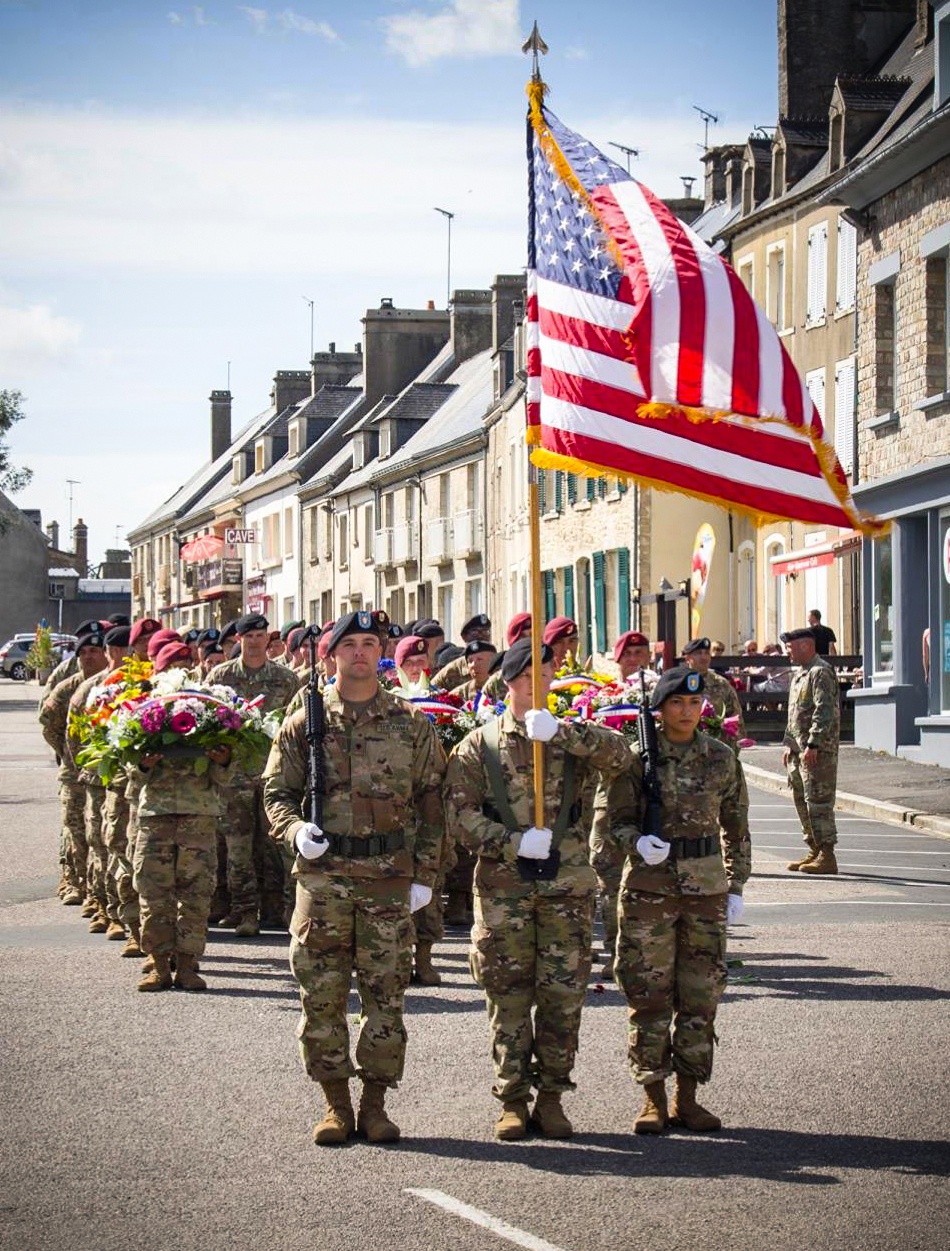 4th ID Infantry Division Commemorates D-Day 73