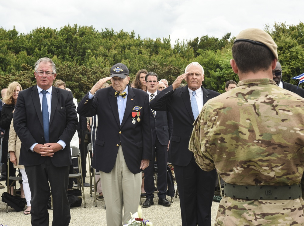 Pointe du Hoc Ranger commemoration