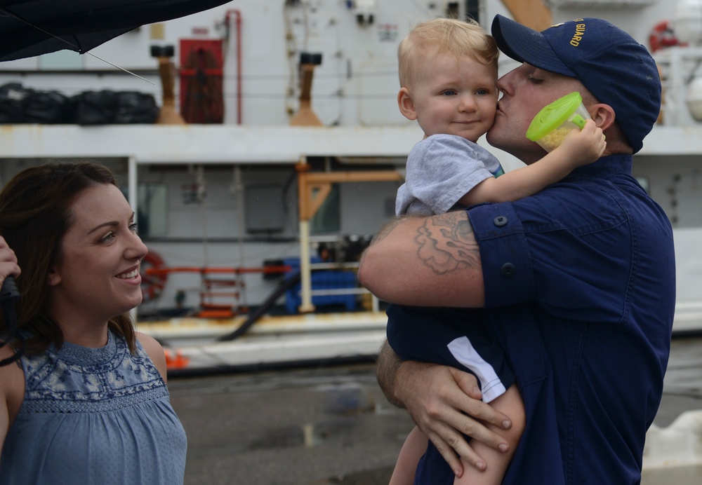 Coast Guard Cutter Valiant returns to homeport