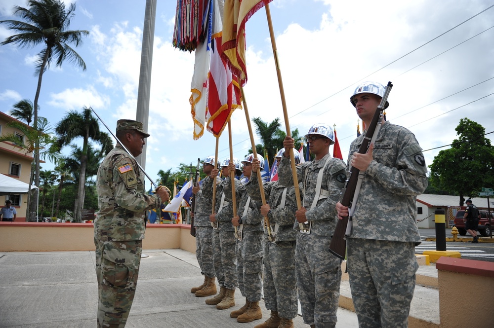 U.S. Army Garrison Fort Buchanan welcomes new Command Sergeant Major