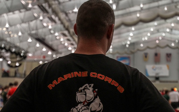 Marines attend wrestling national championships in Akron, Ohio