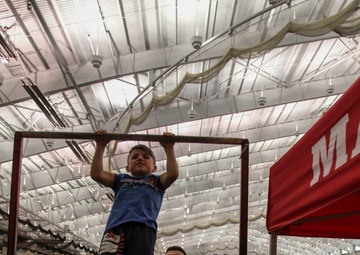 Marines attend wrestling national championships in Akron, Ohio