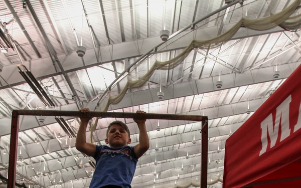 Marines attend wrestling national championships in Akron, Ohio