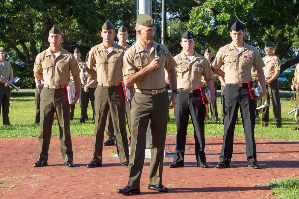 Morning Colors Ceremony