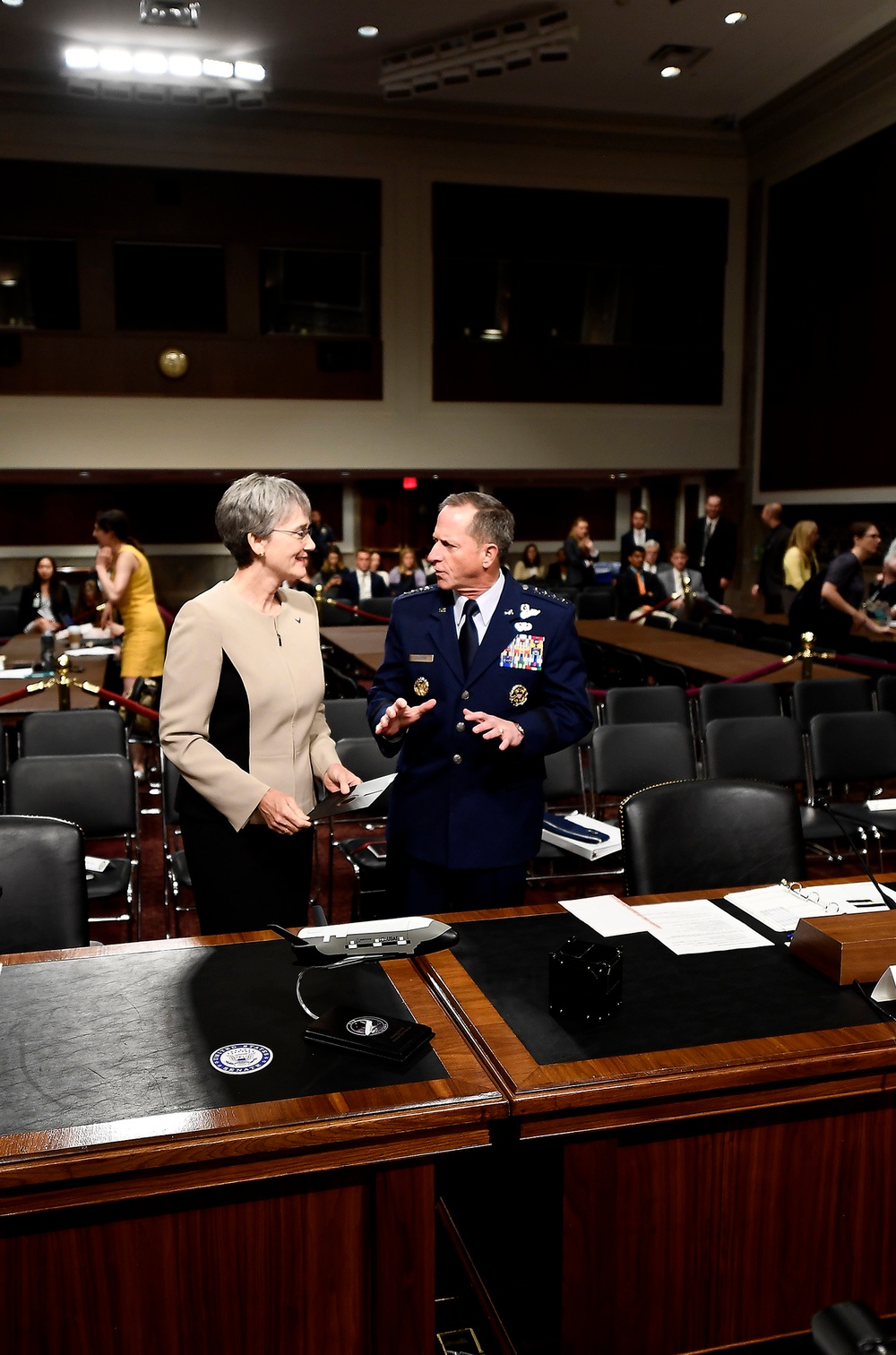 DVIDS - Images - SecAF and CSAF Testify on FY18 Posture [Image 1 of 6]