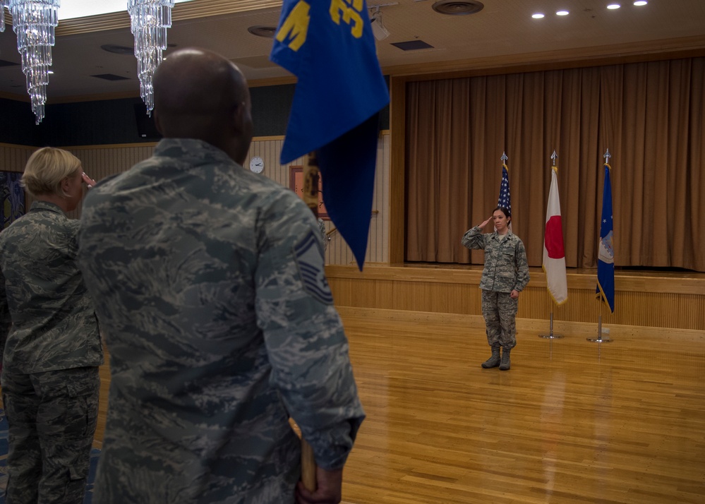 35th Medical Support Squadron change of command