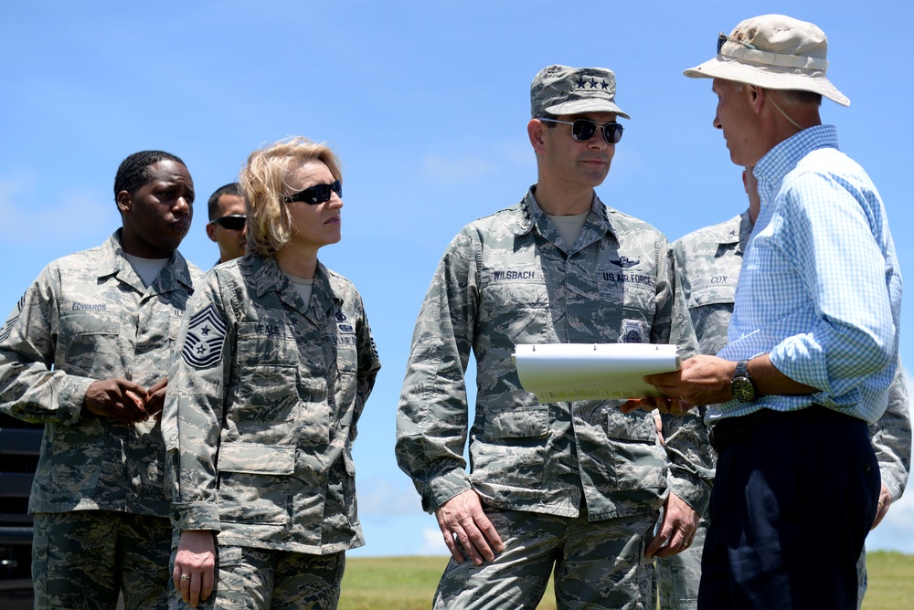 PACAF command chief visits Andersen AFB > Andersen Air Force Base > Features