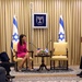 U.S. Permanent Representative to the UN, Ambassador Nikki Haley meets Israeli President Reuven Rivlin at the President’s Residence in Jerusalem, June 7, 2017.