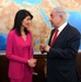 Ambassador Nikki Haley meets Israeli PM Netanyahu