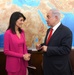 Ambassador Nikki Haley meets Israeli PM Netanyahu