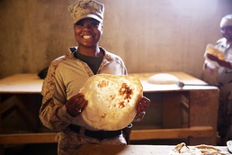 Baking, Breaking Bread:  SPMAGTF Food Service Marine teaches valuable skills to Iraqi Soldiers